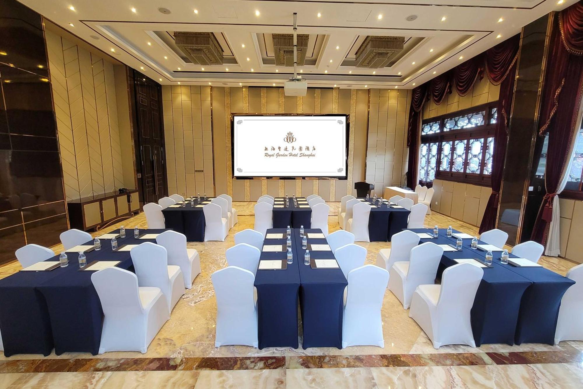 Royal Garden Hotel Shanghai-Free Shuttle To And From Disney & Pvg & Close Metro Line2 Easy To Sha New Expo Екстер'єр фото